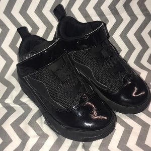 Nike Jordan black sneakers for children